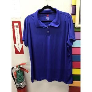 Hanes men’s 3XL blue shirt sleeve tshirt polo dri fit new from JCPenney